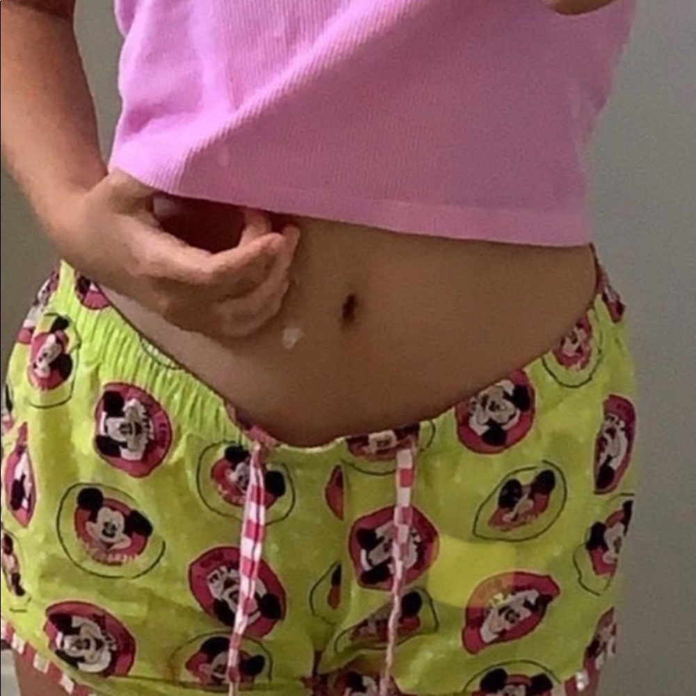 mickey mouse clubhouse womens sleep shorts; 2000s disney parks exclusive